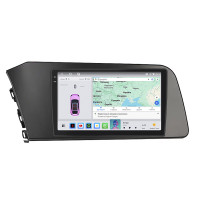 Штатная магнитола Element для Hyundai Elantra VII (CN7) 2020-н.в. экран 9" 4/64 QLED CarPlay 4G Wi-Fi GPS 360 Prime