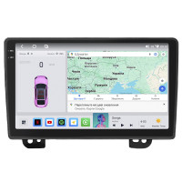 Штатная магнитола Element для Mazda MPV II (LW) Рестайлинг 2003-2006 экран 9" 4/64 QLED CarPlay 4G Wi-Fi GPS 360 Prime