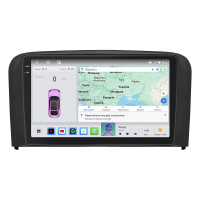 Штатная магнитола Element для Volvo S80 I Рестайлинг 2003-2006 экран 9" 4/64 QLED CarPlay 4G Wi-Fi GPS 360 Prime