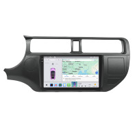 Штатная магнитола Element для Kia Rio III 2011-2015 экран 9" 4/64 QLED CarPlay 4G Wi-Fi GPS 360 Prime
