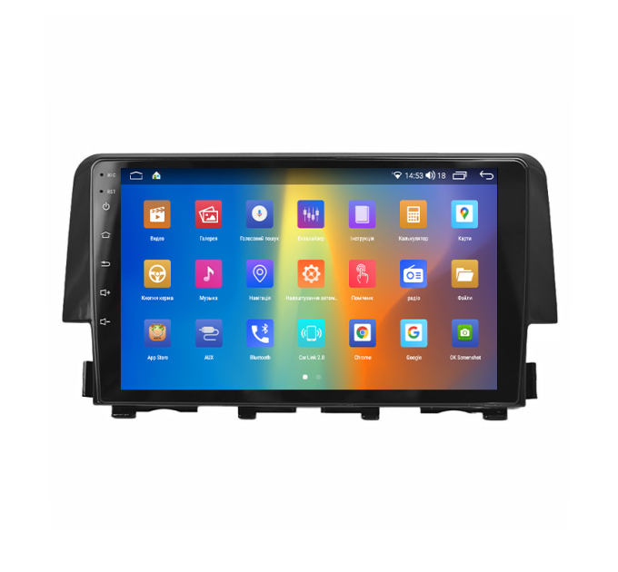 Штатна магнітола Honda Civic 2015-2021 Element Prime 2/32 4G CarPlay