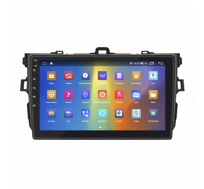 Штатна магнітола Element Toyota Corolla (E140, E150) 2006-2012 Element Prime 2/32 4G CarPlay