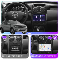 Штатна магнітола Dacia Duster 2017-2021 Element 6/128 4G CarPlay Штатна магнітола Dacia Duster 2017-2021 Element 6/128 4G CarPlay