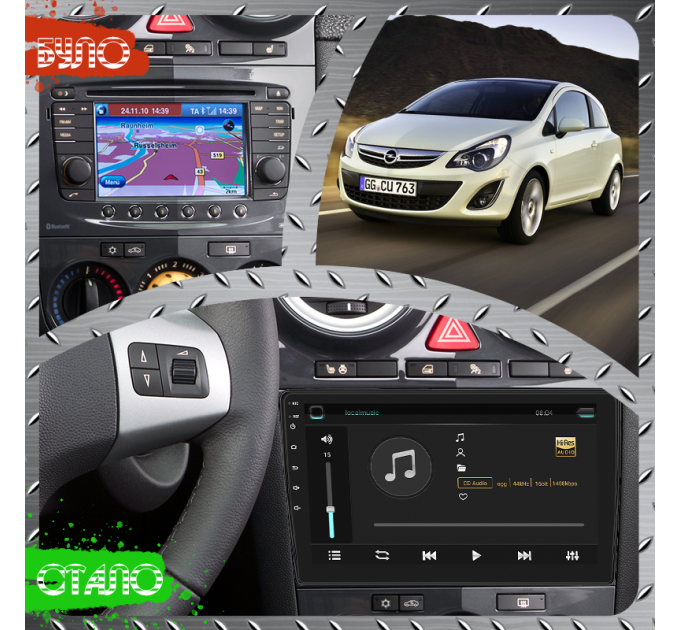 Штатна магнітола Opel Corsa D 2011-2014 Element 4/32