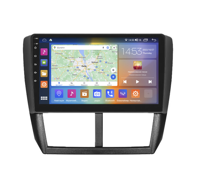 Штатна магнітола Subaru Impreza  2007-2011 Element Prime 4/64 4G CarPlay