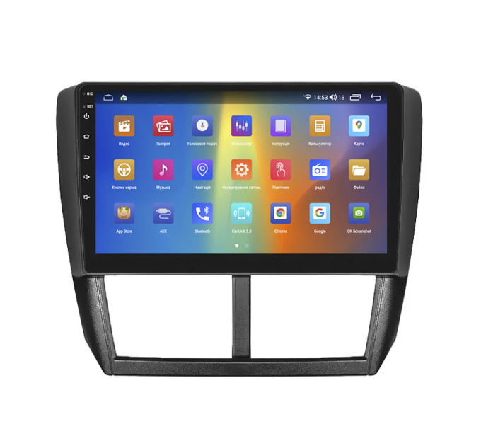 Штатна магнітола Subaru Impreza  2007-2011 Element Prime 4/64 4G CarPlay