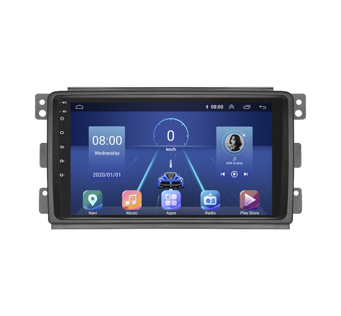 Штатна магнітола Smart Fortwo 2003-2007 Element 4/64 4G CarPlay