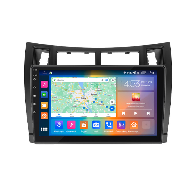 Штатна магнітола Toyota Vitz (XP90) 2005-2011 Element Prime 2/32 4G CarPlay