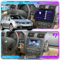 Штатна магнітола Volkswagen Golf 2003-2009 Element Prime 4/64 4G CarPlay Штатна магнітола Volkswagen Golf 2003-2009 Element Prime 4/64 4G CarPlay