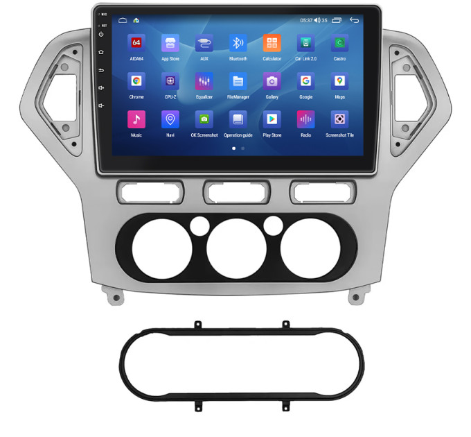 Штатна магнітола Ford Mondeo 2006-2010 Element Prime 4/64 4G CarPlay