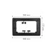 Перехідна рамка Renault Master 2010-2019 Opel Movano (B) 2010-2019 Nissan NV400 2010-2019 (7600)