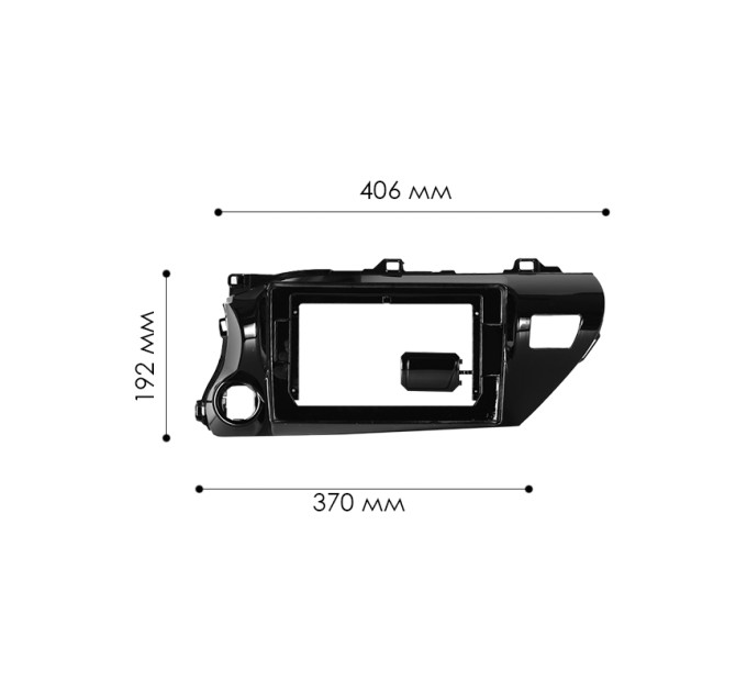 Перехідна рамка Toyota Hilux 2015+ (6308)