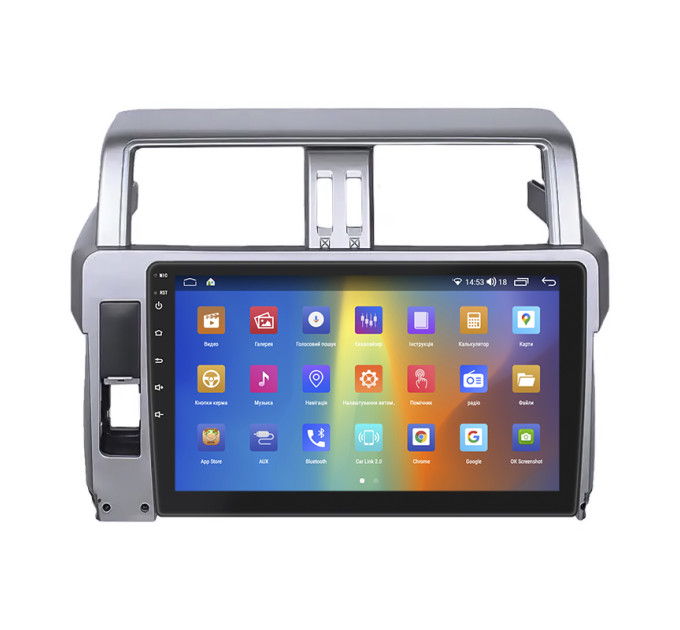 Штатна магнітола Toyota Land Cruiser Prado 150 2013-2017 Element Prime 2/32 CarPlay 4G