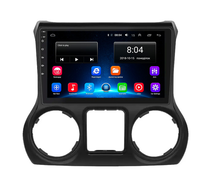 Штатна магнітола Jeep Wrangler (JK) 2007-2018 Element 2/32
