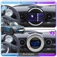 Штатная магнитола Element для MINI Clubman I 2007-2010 экран 9" 1/16Gb Wi-Fi GPS Base