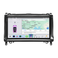 Штатная магнитола Element для Mercedes-Benz B-Класс I (W245) 2005-2009 экран 9" 4/64 QLED CarPlay 4G Wi-Fi GPS 360 Prime