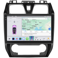 Штатная магнитола Element для Geely Emgrand EC7 2009-2016 экран 10" 4/64 QLED CarPlay 4G Wi-Fi GPS 360 Prime