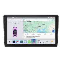 Штатная магнитола Element для Peugeot Partner II 2008-2012 экран 9" 4/64 QLED CarPlay 4G Wi-Fi GPS 360 Prime