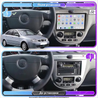 Штатная магнитола Element для Chevrolet Nubira Auto AC 2003-2010 экран 9" 4/64 QLED CarPlay 4G Wi-Fi GPS 360 Prime