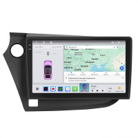 Штатная магнитола Element для Honda Insight II 2009-2011 экран 9" 4/64 QLED CarPlay 4G Wi-Fi GPS 360 Prime