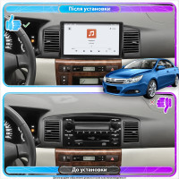 Штатная магнитола Element для BYD F3 II 2012-2018 экран 9" 4/64 QLED CarPlay 4G Wi-Fi GPS 360 Prime