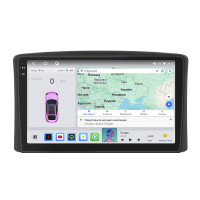 Штатная магнитола Element для Toyota Land Cruiser 100 Series 1998-2002 экран 9" 4/64 QLED CarPlay 4G Wi-Fi GPS 360 Prime