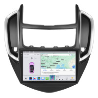Штатная магнитола Element для Chevrolet Tracker III 2013-2017 экран 9" 4/64 QLED CarPlay 4G Wi-Fi GPS 360 Prime