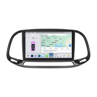 Штатная магнитола Element для Fiat Doblo II Рестайлинг 2015-н.в. экран 9" 4/64 QLED CarPlay 4G Wi-Fi GPS 360 Prime