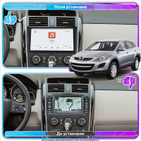 Штатная магнитола Element для Mazda CX-9 I Рестайлинг 2012-2016 экран 10" 4/64 QLED CarPlay 4G Wi-Fi GPS 360 Prime
