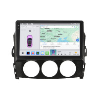 Штатная магнитола Element для Mazda MX-5 III (NC) Рестайлинг 2008-2015 экран 9" 4/64 QLED CarPlay 4G Wi-Fi GPS 360 Prime