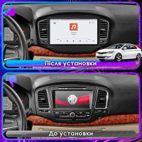 Штатная магнитола Element для MG 350 2010-2015 экран 9" 4/64 QLED CarPlay 4G Wi-Fi GPS 360 Prime