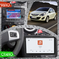 Штатная магнитола Element для Opel Corsa D Рестайлинг II 2011-2014 экран 9" 4/64 QLED CarPlay 4G Wi-Fi GPS 360 Prime