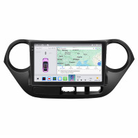 Штатная магнитола Element для Hyundai i10 II 2013-2016 экран 9" 4/64 QLED CarPlay 4G Wi-Fi GPS 360 Prime