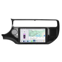 Штатная магнитола Element для Kia Rio III Рестайлинг 2015-2017 экран 9" 4/64 QLED CarPlay 4G Wi-Fi GPS 360 Prime
