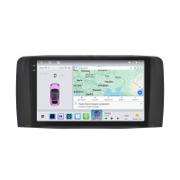 Штатная магнитола Element для Mercedes-Benz R-Класс I Рестайлинг 2 2010-2017 экран 9" 4/64 QLED CarPlay 4G Wi-Fi GPS 360 Prime