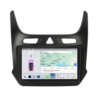 Штатная магнитола Element для Ravon R4 2016-2020 экран 9" 4/64 QLED CarPlay 4G Wi-Fi GPS 360 Prime