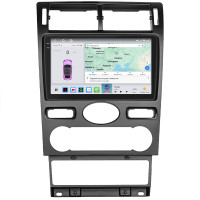 Штатная магнитола Element для Ford Mondeo III Рестайлинг 2003-2007 экран 9" 4/64 QLED CarPlay 4G Wi-Fi GPS 360 Prime