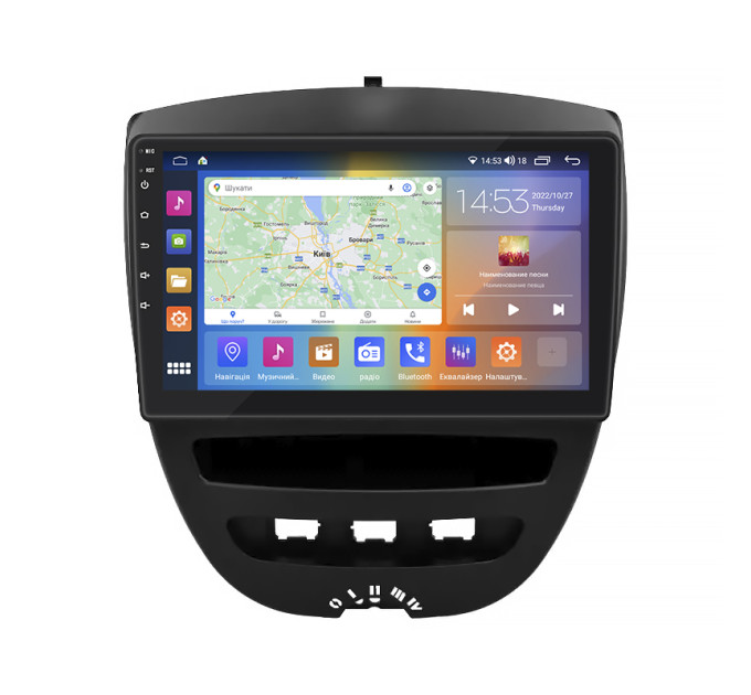 Штатна магнітола Toyota Aygo 2009-2012 Element Prime 4/64 4G CarPlay