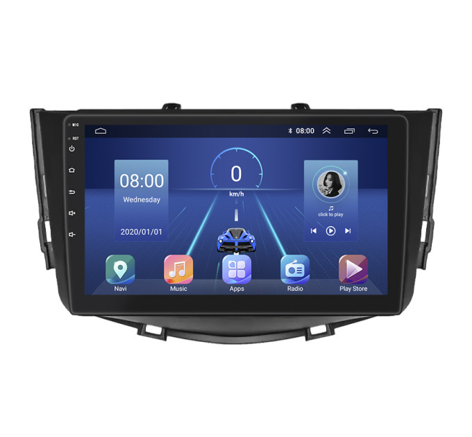 Штатна магнітола Lifan 60 2011-2015 Element 6/128 4G CarPlay