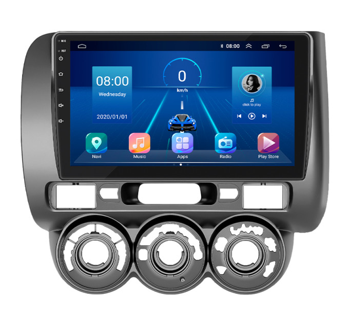 Штатна магнітола Honda Jazz Manual AC 2001-2005 Element 6/128 4G CarPlay