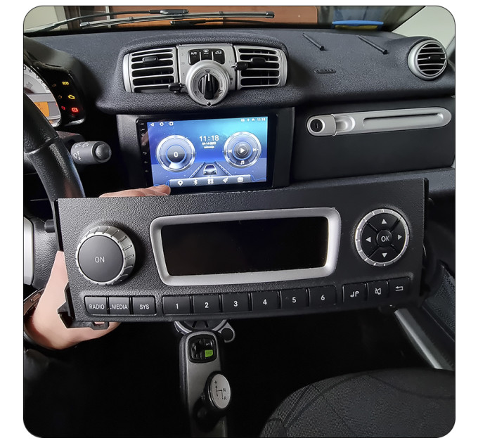 Штатна магнітола Smart Fortwo 2007-2015 Element 1/16
