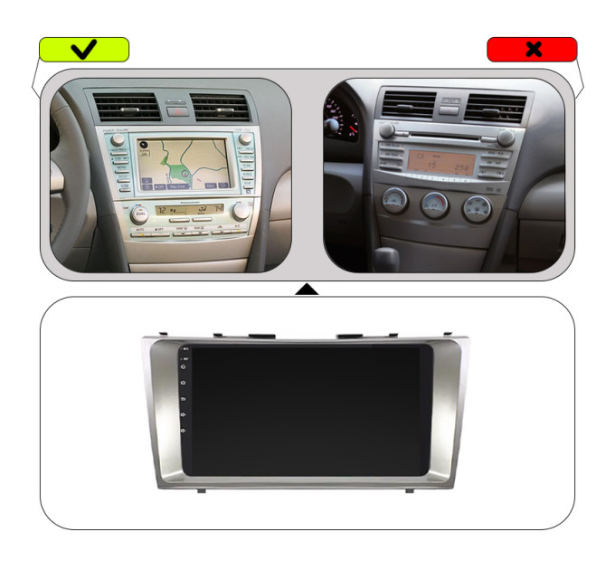 Штатна магнітола Toyota Camry (XV40) 2006-2009 Element Prime 4/64 4G CarPlay