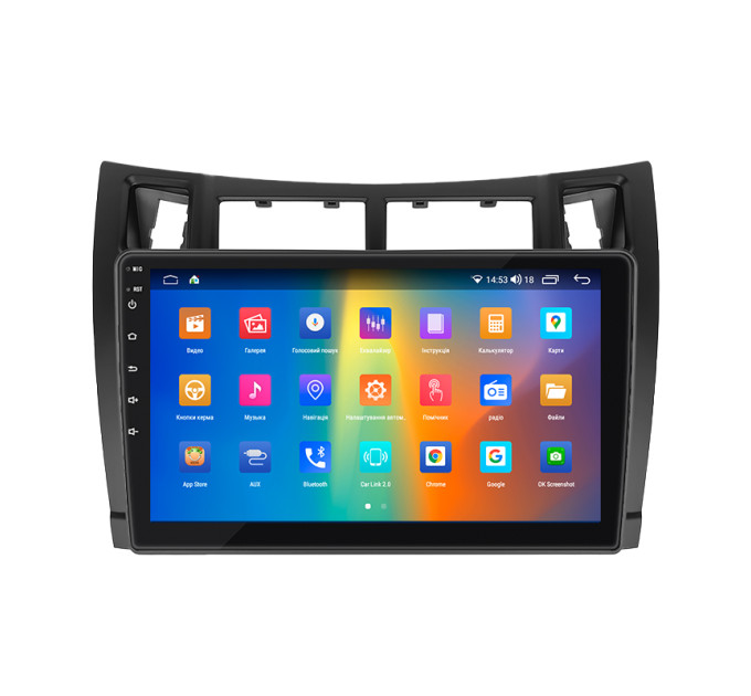 Штатна магнітола Toyota Vitz (XP90) 2005-2011 Element Prime 4/64 4G CarPlay