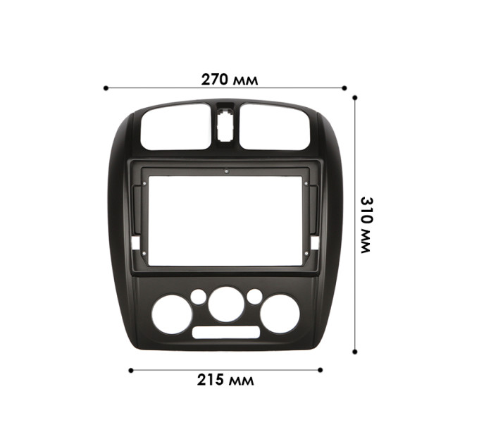 Перехідна рамка Mazda 323 2004-2012 (6472)