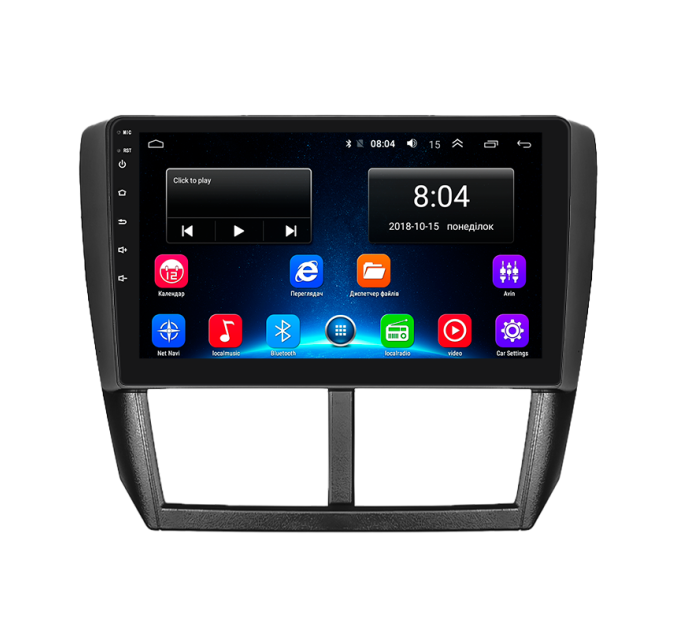 Штатна магнітола Subaru Forester 2007-2011 Element 4/64 4G CarPlay