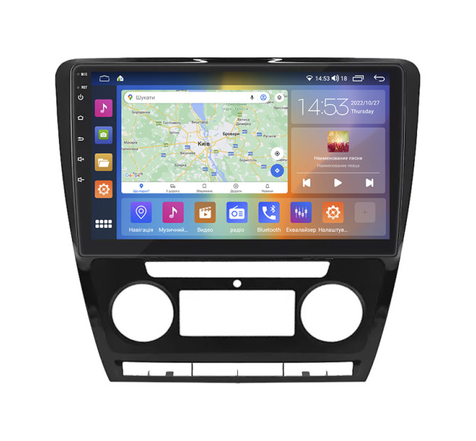 Штатна магнітола Skoda Octavia A5 2004-2009 Element Prime 2/32 CarPlay 4G