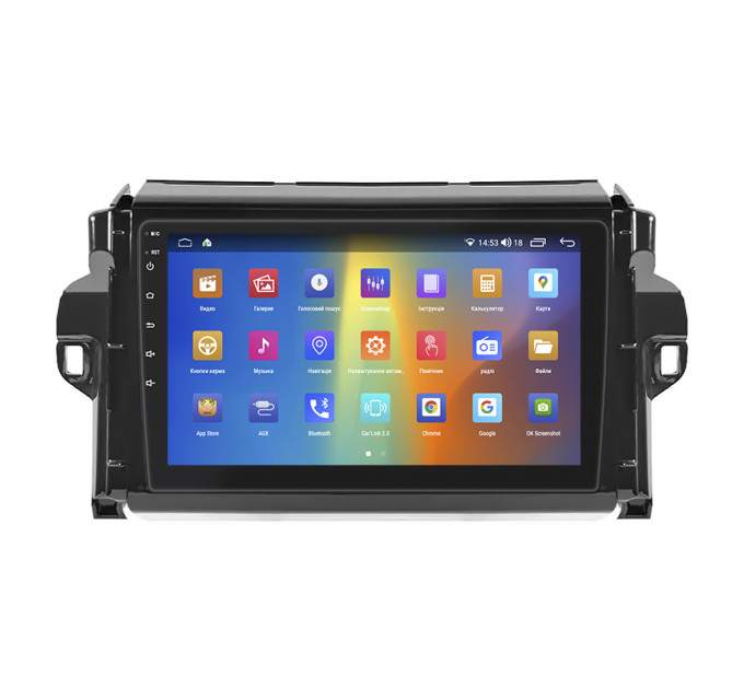 Штатна магнітола Toyota Fortuner 2020- Element Prime 2/32 CarPlay 4G