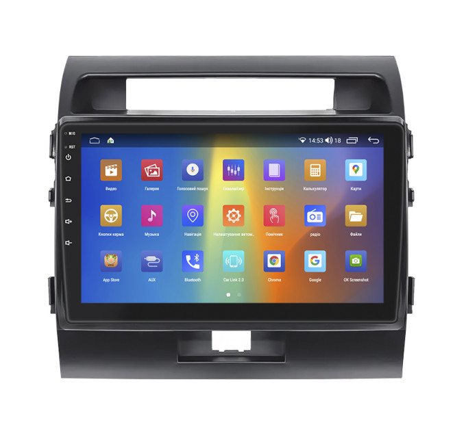 Штатна магнітола Toyota Land Cruiser 200 2007-2012 Element Prime 2/32 CarPlay 4G