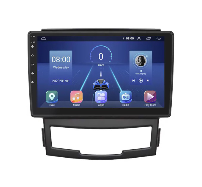 Штатна магнітола SsangYong Actyon 2010-2013 Element 6/128 4G CarPlay
