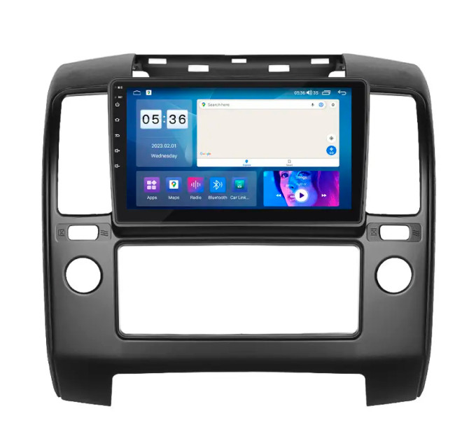 Штатна магнітола Nissan Navara (Frontier) (D40) 2004-2010 Element Prime 4/64 CarPlay 4G